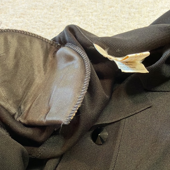 Misook black button down top - Picture 8 of 8